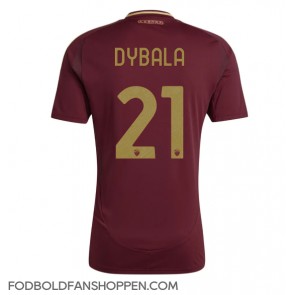 AS Roma Paulo Dybala #21 Hjemmebanetrøje 2024-25 Kortærmet